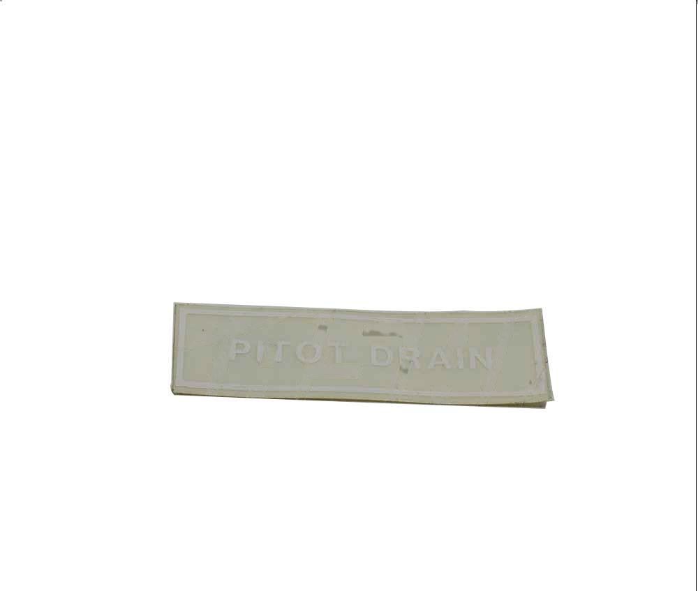 DECAL - PITOT DRAIN - 150080-179