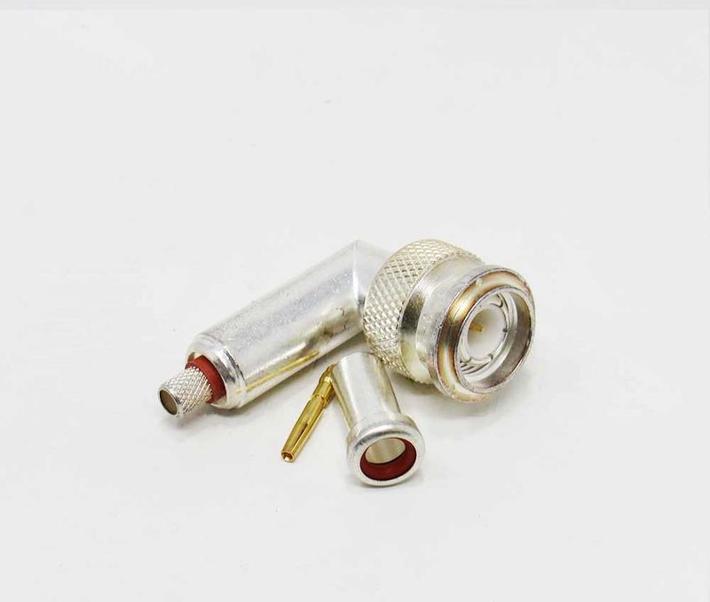 CONNECTOR - TNC 90° - CRIMP - RG142/RG400 - 225554-6