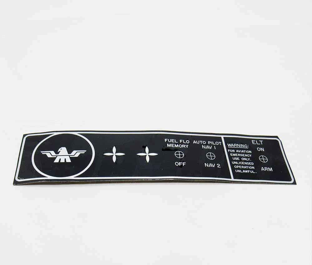 PLACARD - FUEL FLOW MEMORY - 150080-240