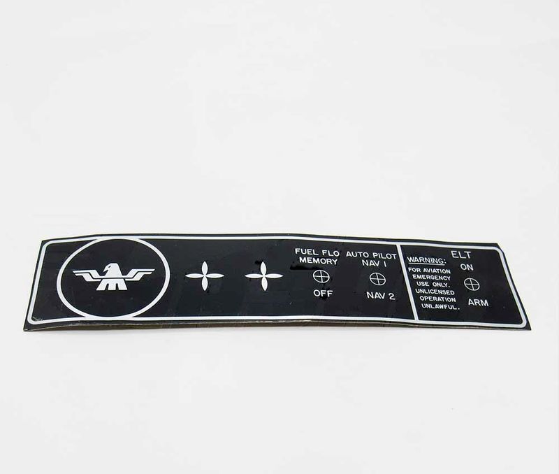 PLACARD - FUEL FLOW MEMORY - 150080-240