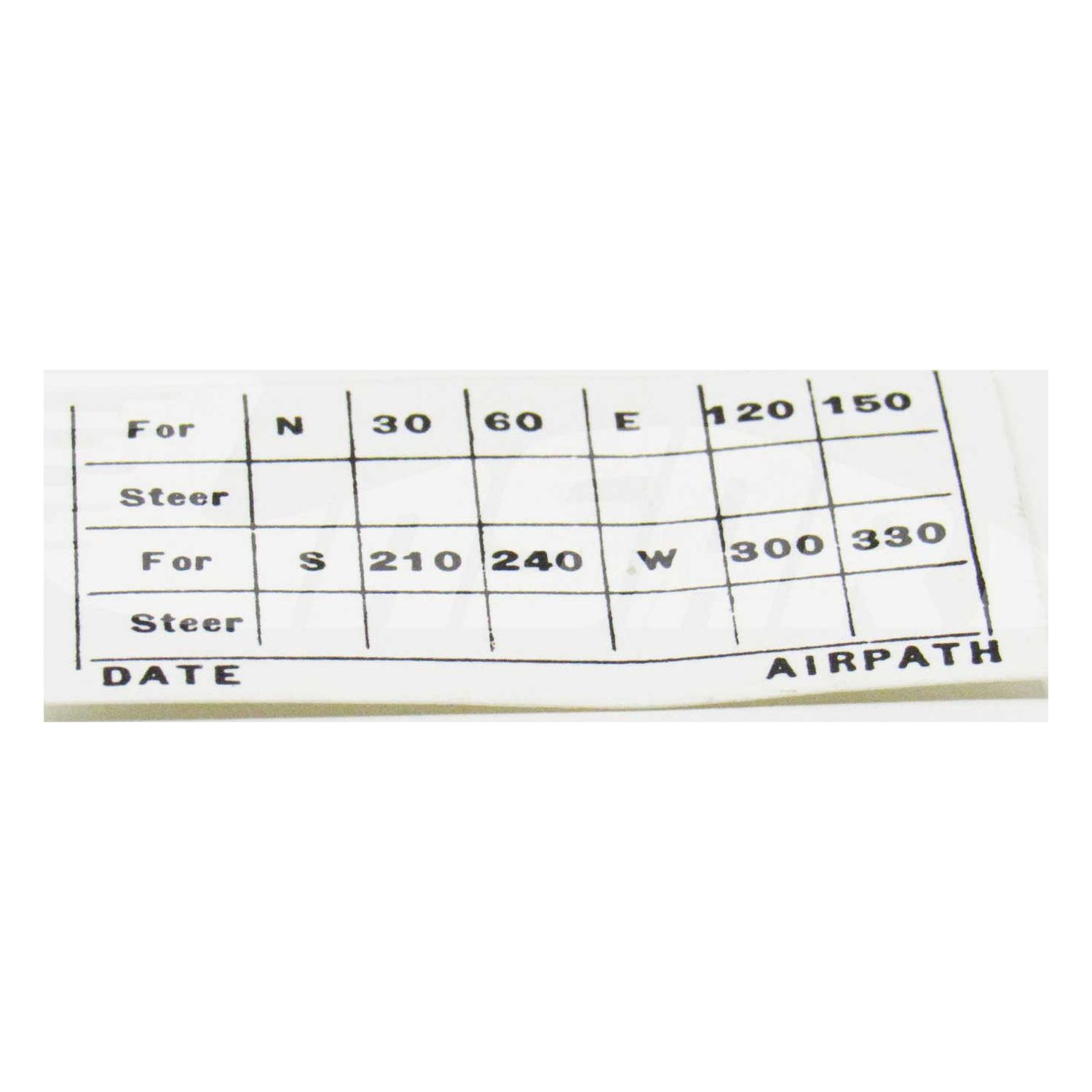 AIRPATH COMPASS CARD - C23-807