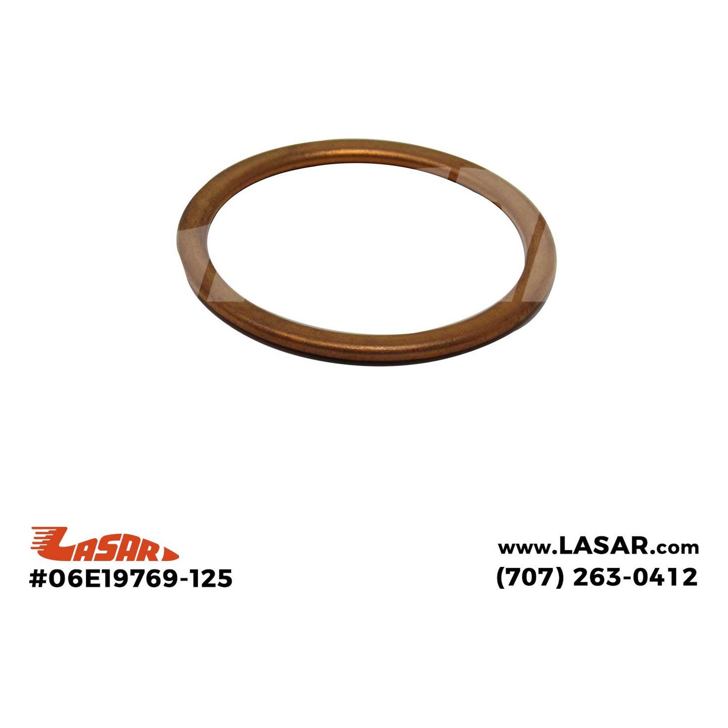 CRUSH GASKET 06E19769-125 - Gasket, 9/16" Inner Diameter - MS35769-10