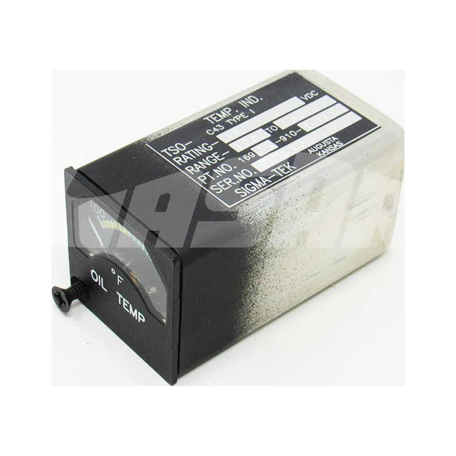OIL TEMP GAUGE 169BK-910-1-1LBW - 880059-175