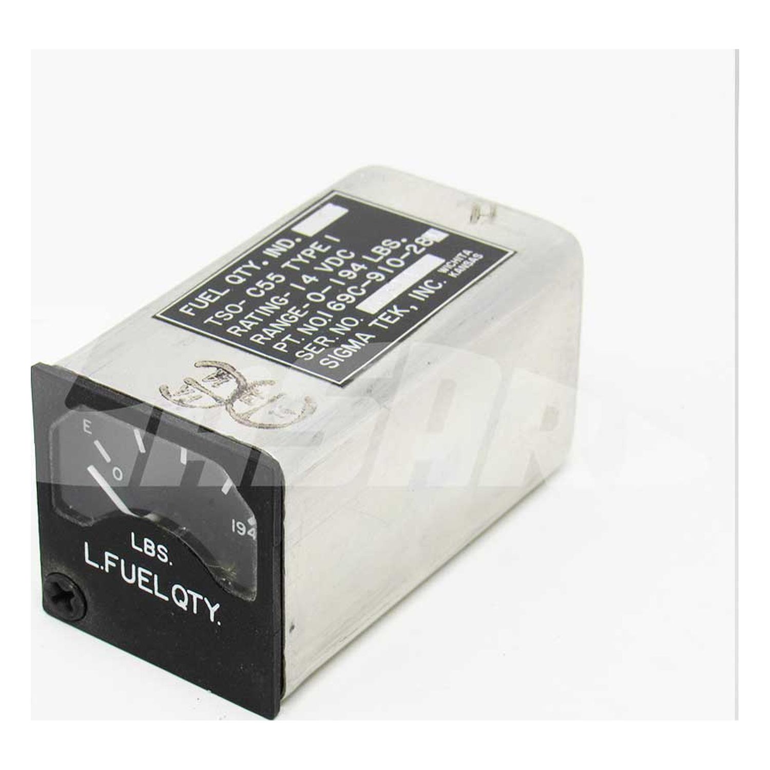 LEFT FUEL QTY MODULE 0-194 lbs - 169C-910-28L
