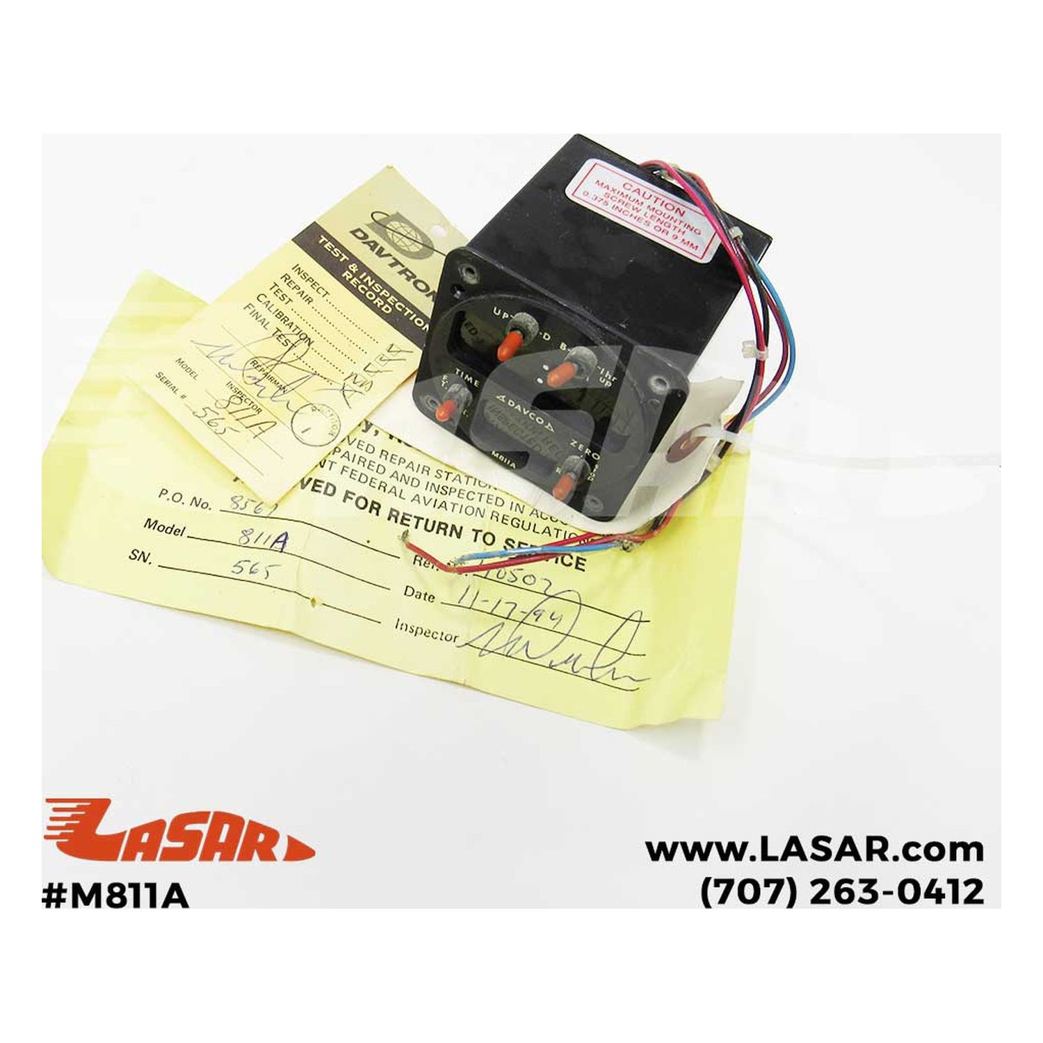 DIGITAL CHRONOMETER CLOCK - M811A