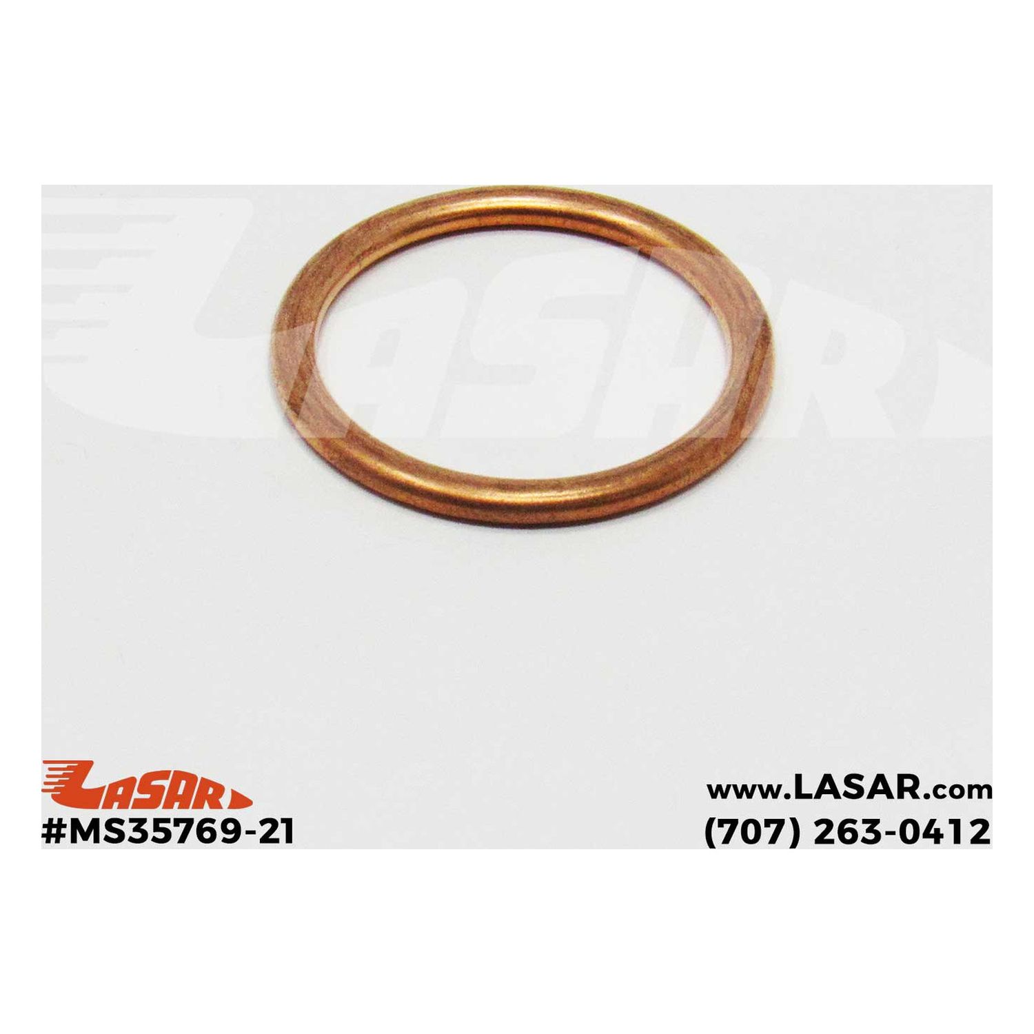 COPPER CRUSH GASKET - MS35769-21