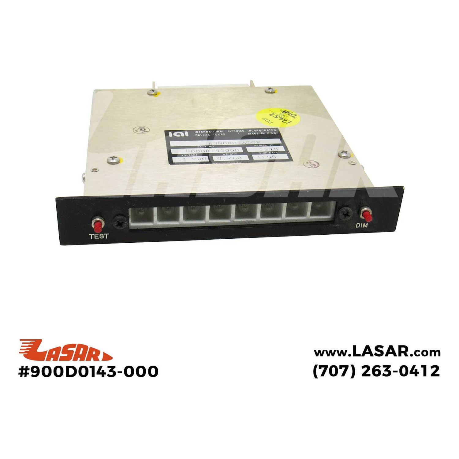 ANNUNCIATOR PANEL - 900D0143-000