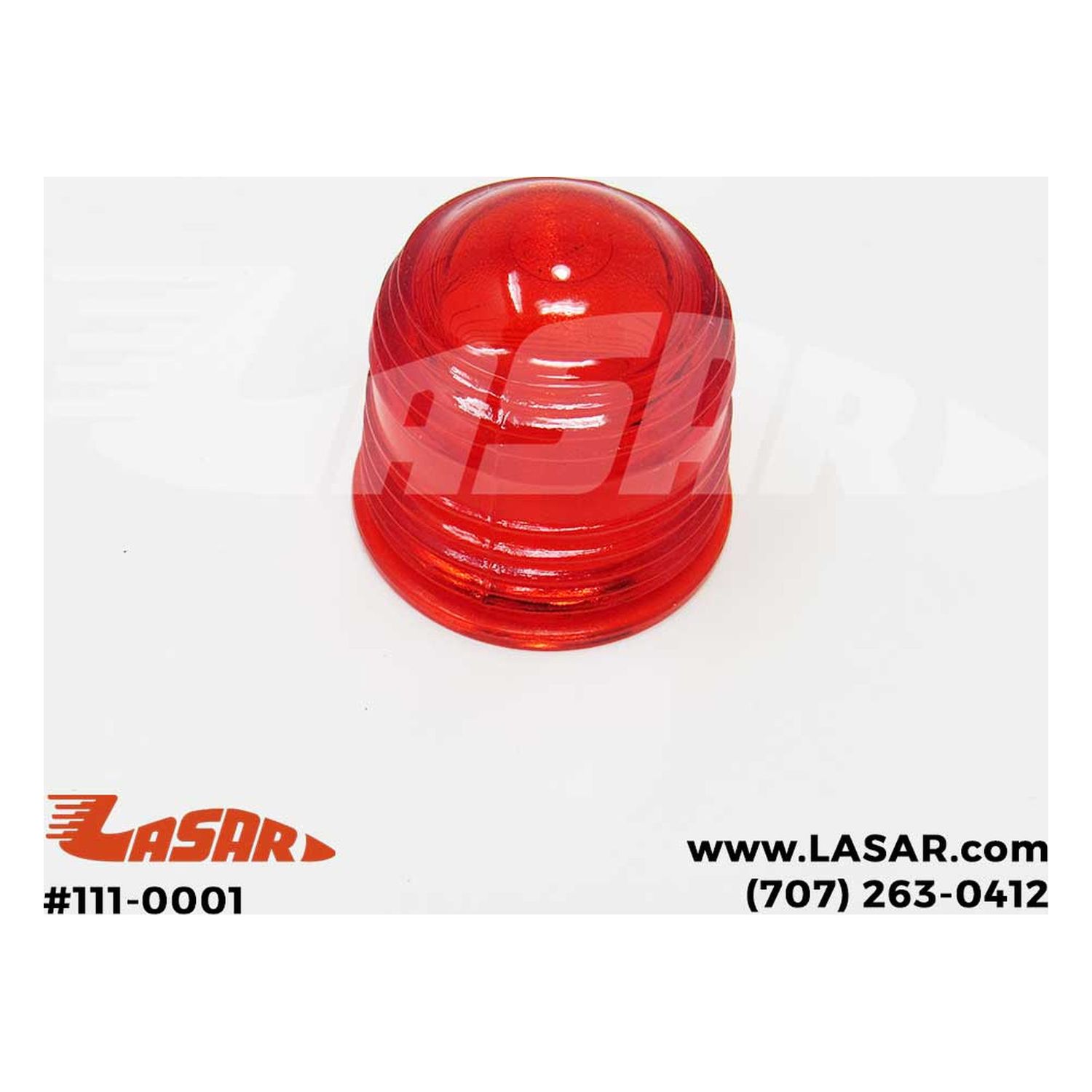 STROBE LENS RED - 111-0001