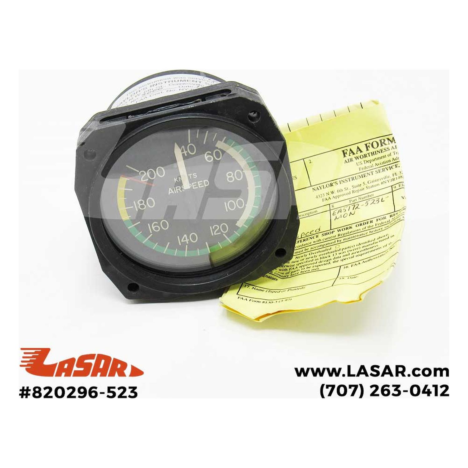 AIRSPEED INDICATOR KNOTS - 820296-523