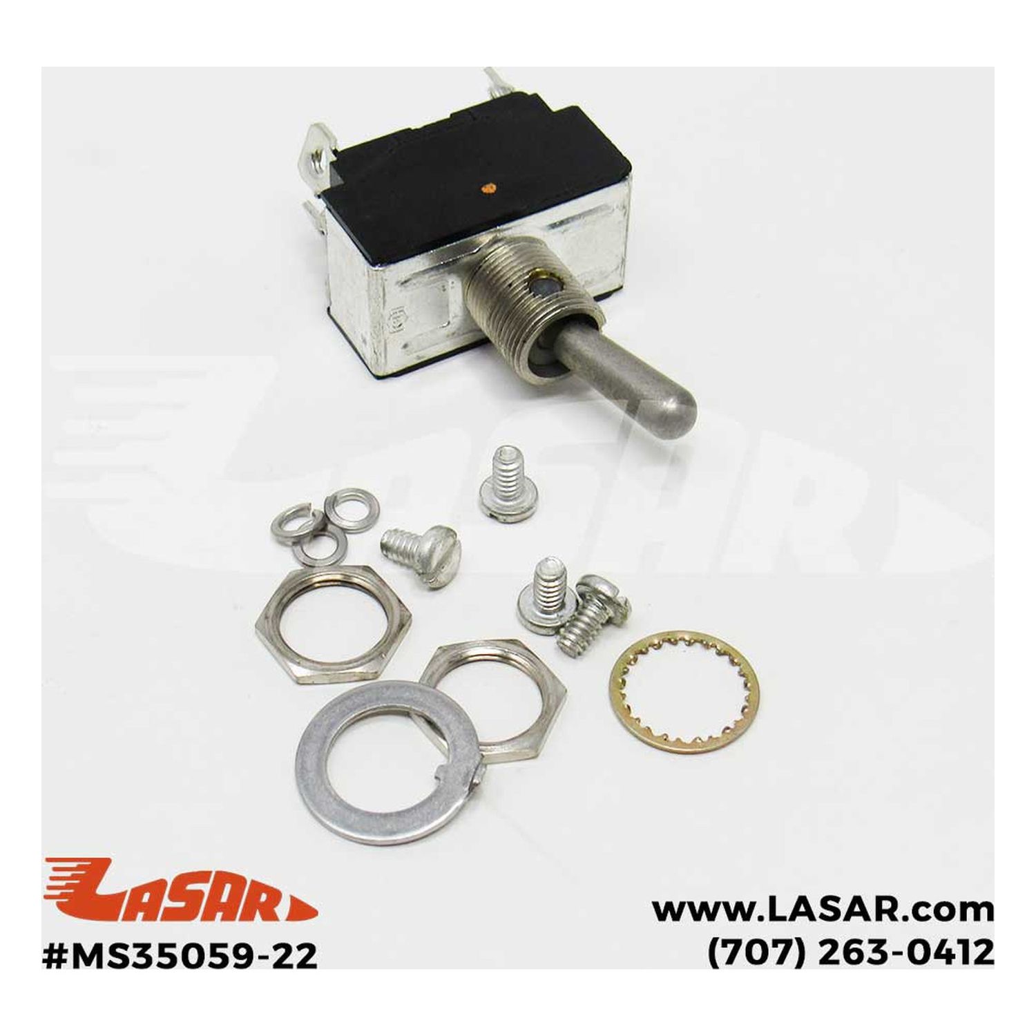 MASTER SWITCH, TOGGLE, 8822K20 (SPRUCE/ AP P/N: MS35059-22 or AN3027-2 ) - MS35059-22