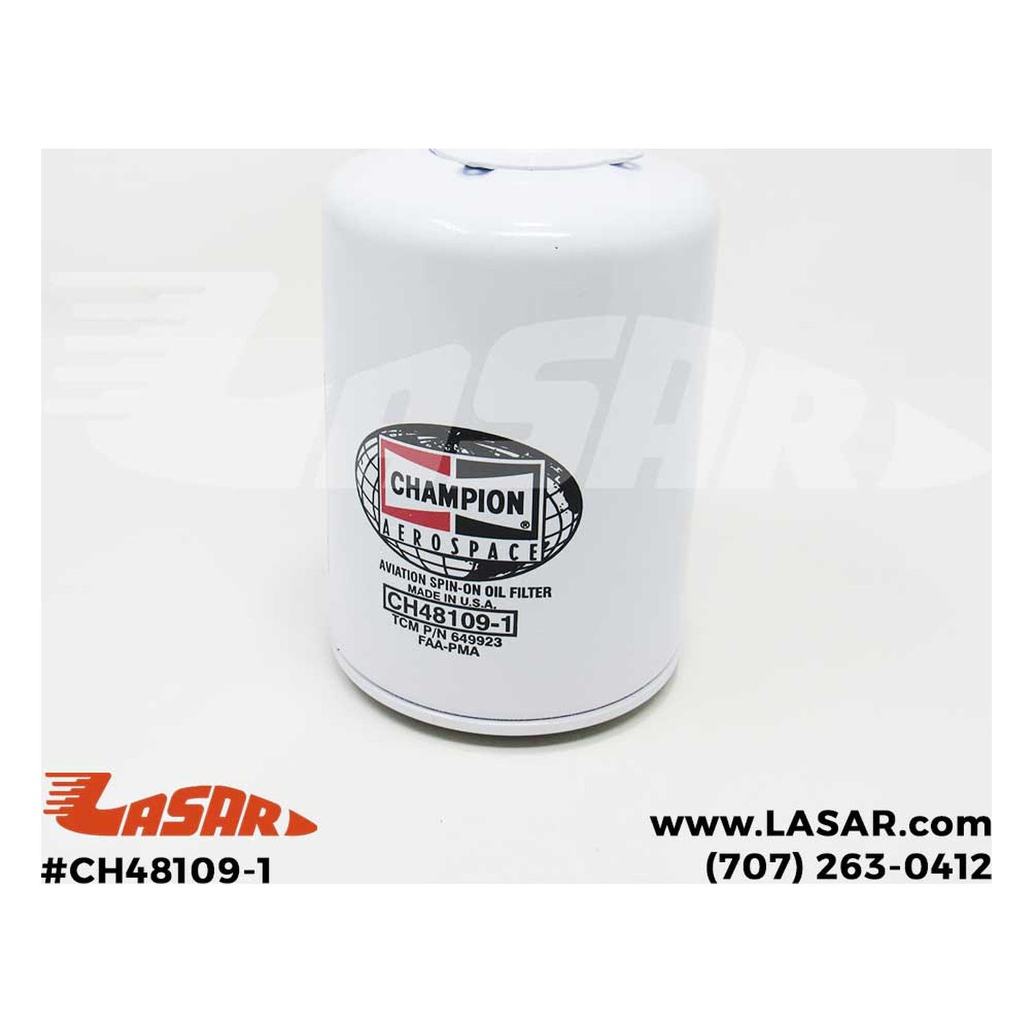CHAMPION OIL FILTER ( Tempest P/N: AA48109-1 alt P/N: 658755 ) - CH48109-1
