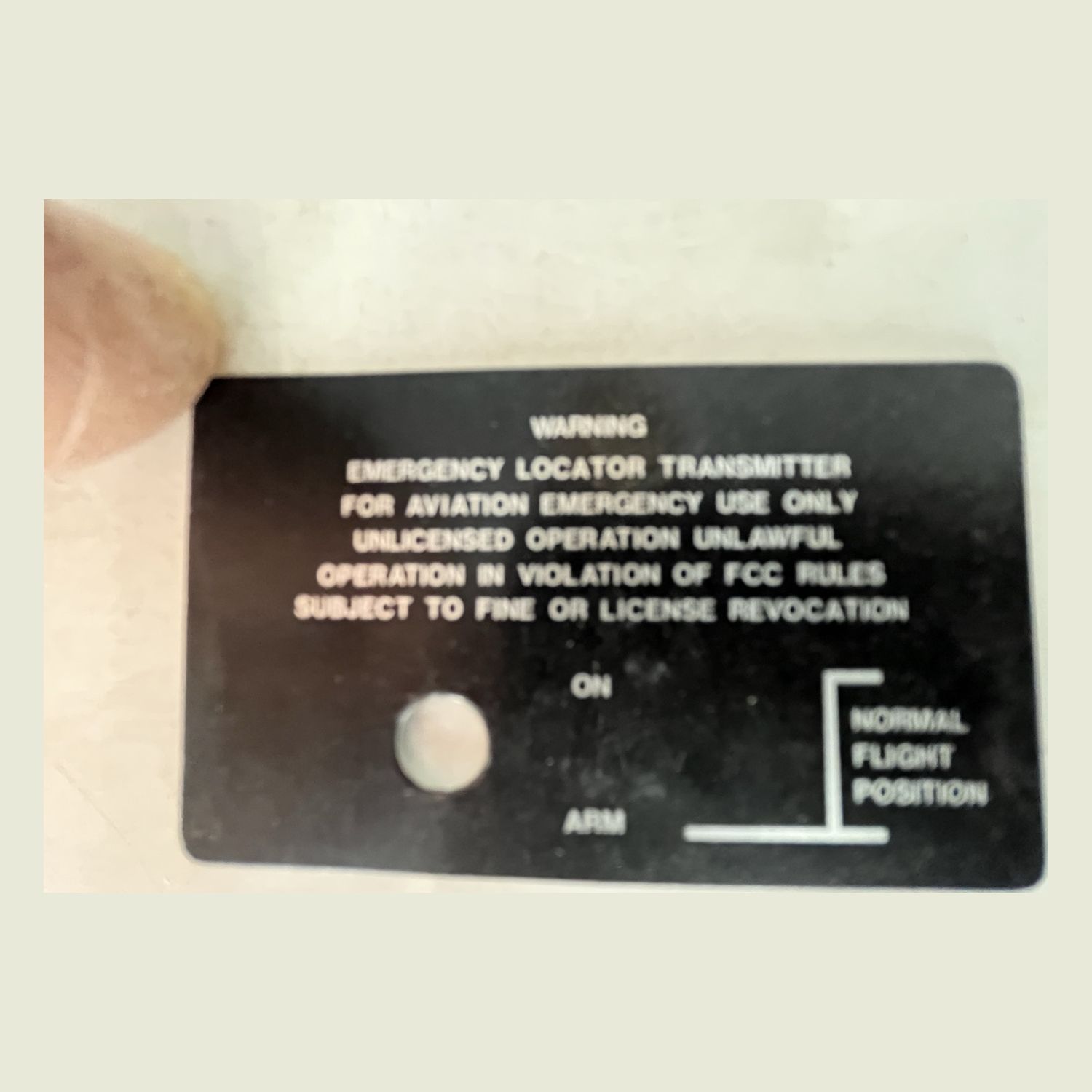 PIPER - PLACARD - 583-017