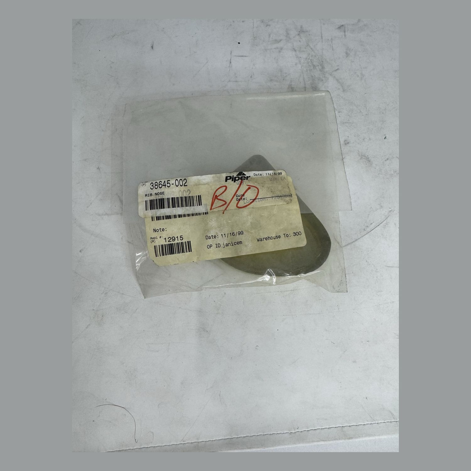 PIPER - RIB - 38645-002