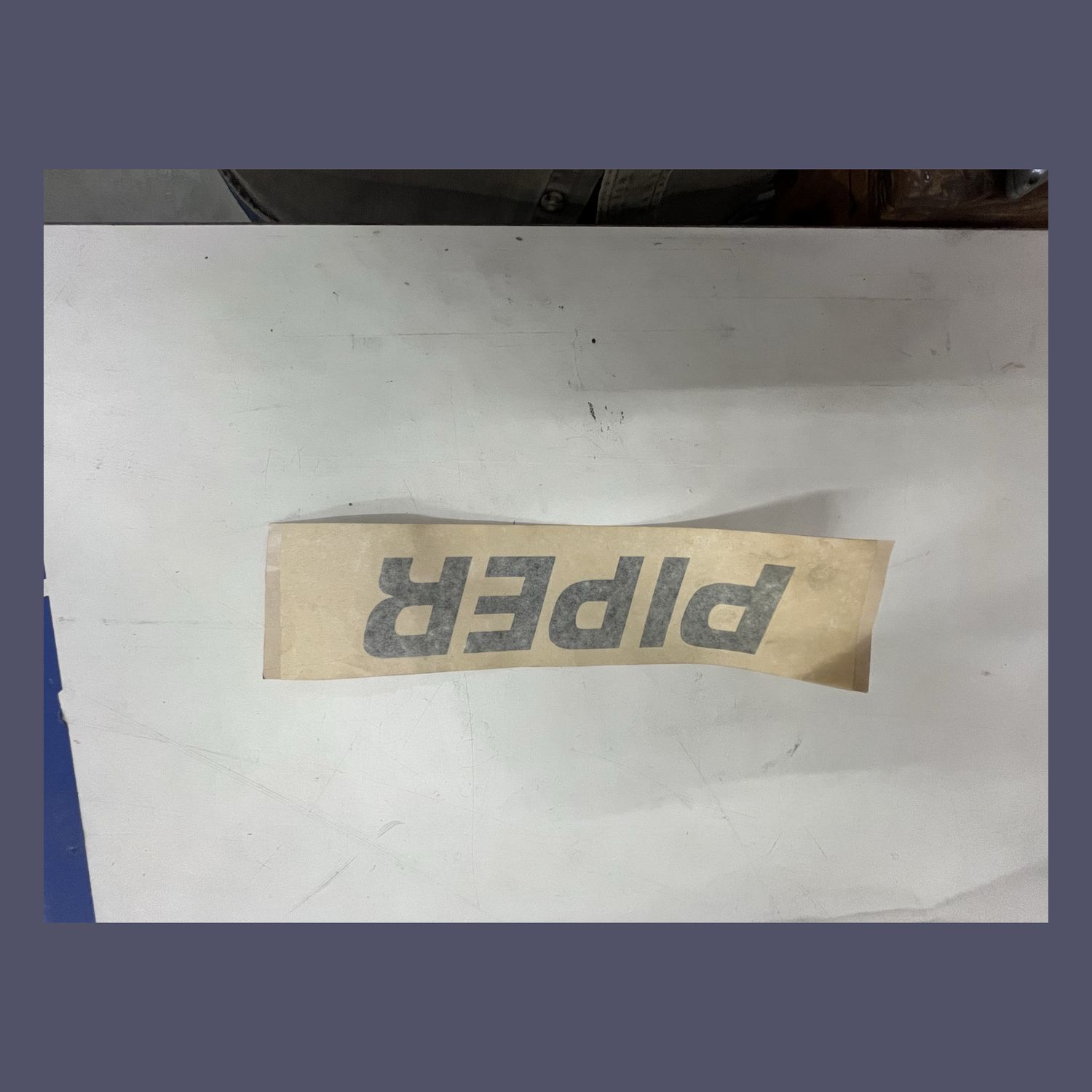 PIPER - PLACARD - 456-451