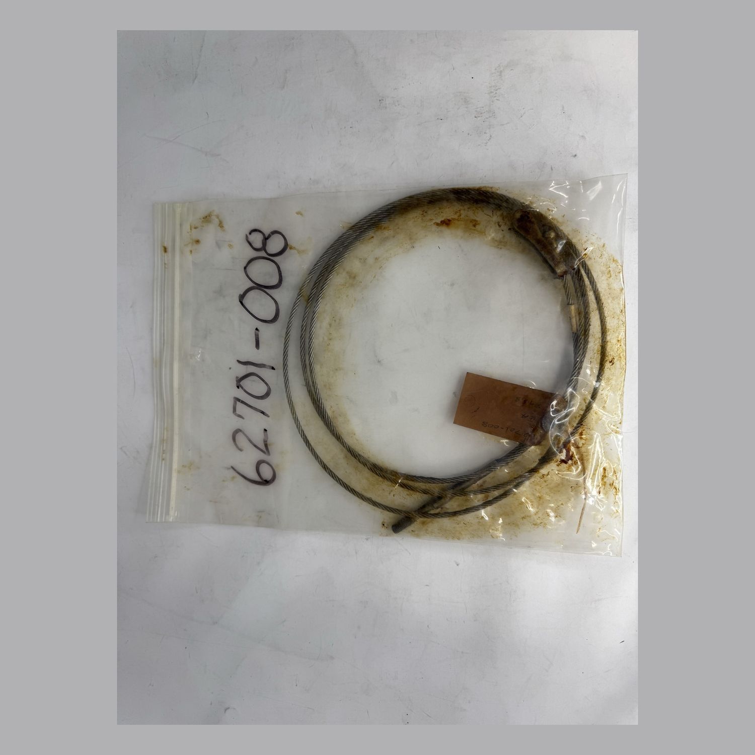 PIPER - CABLE, AFT RUDDER LEFT - 62701-008