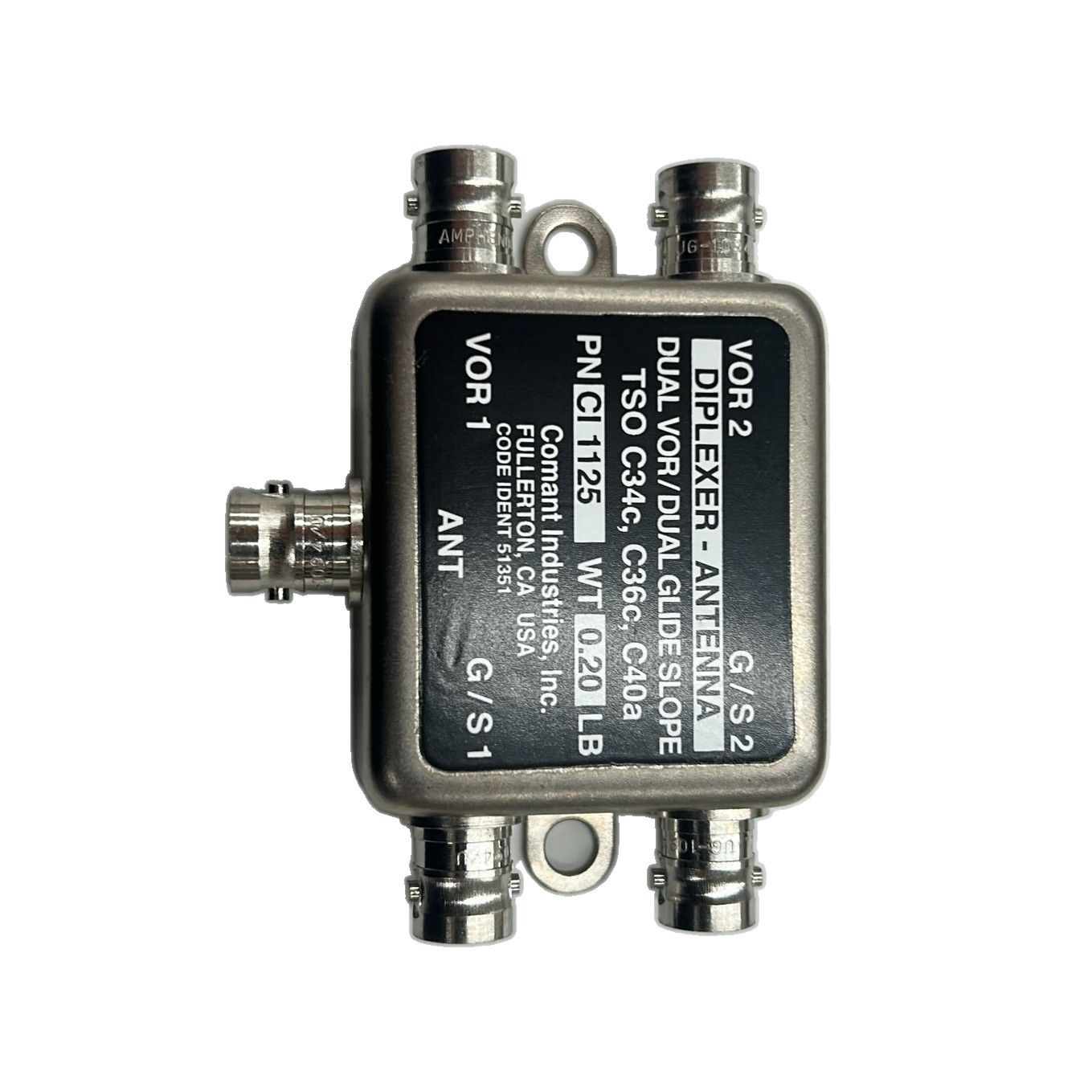 DUAL VOR/DUAL GS DIPLEXER - CI-1125