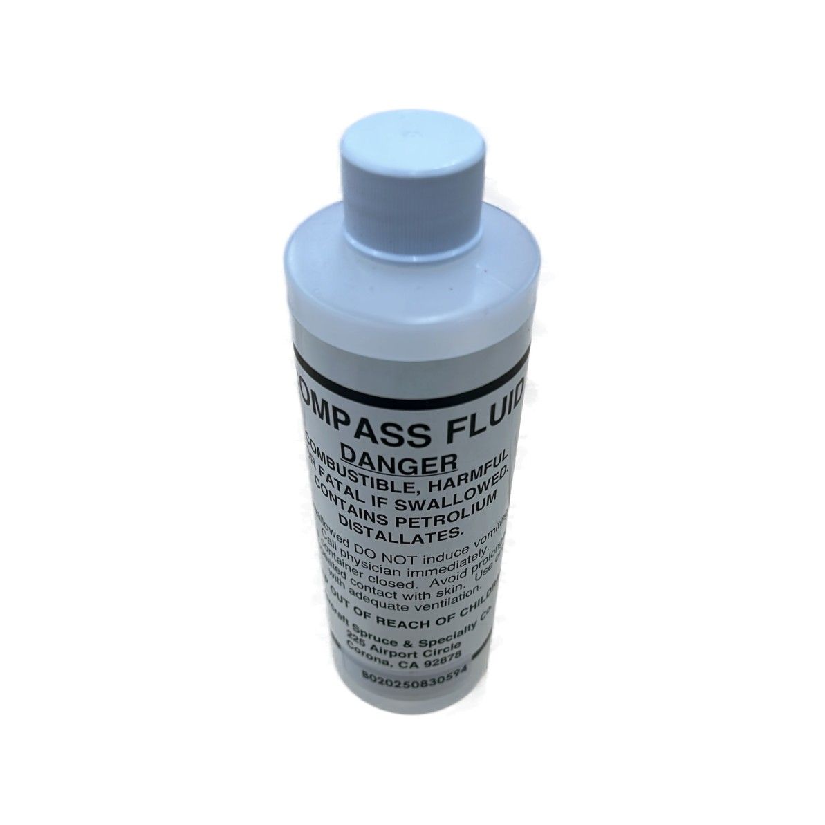 COMPASS FLUID 1/2 PINT, .5 PT, (SPRUCE AP P/N: 0-08100 ) - CF-.5PT