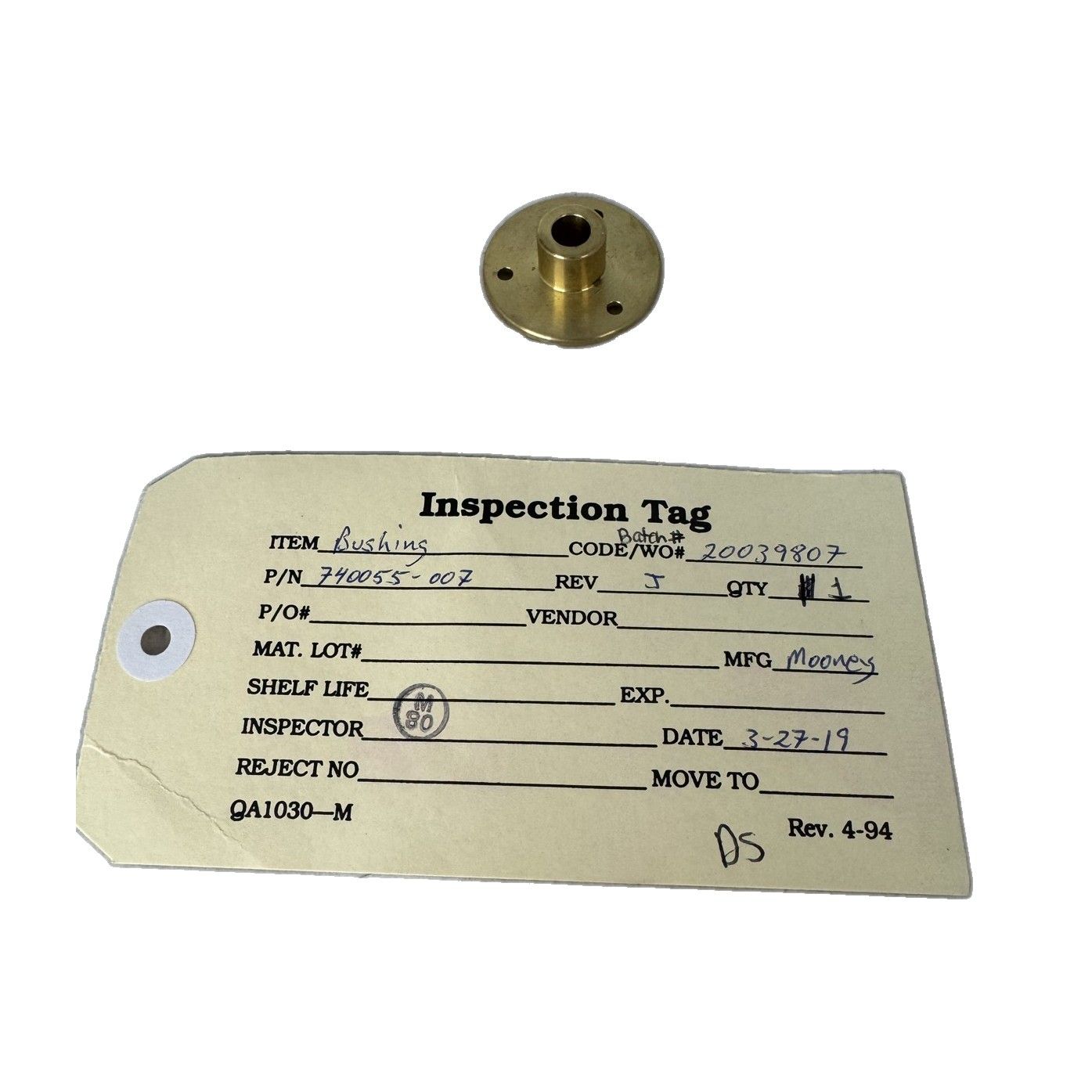 BUSHING - STAB TRIM - 740055-007