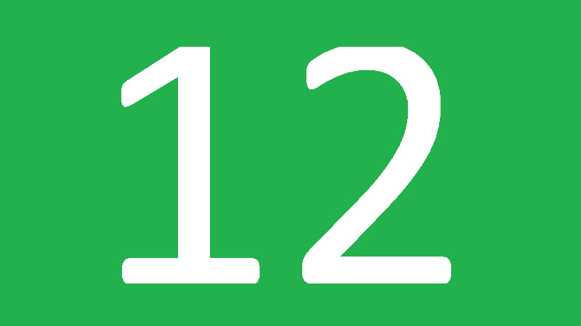 Number 12