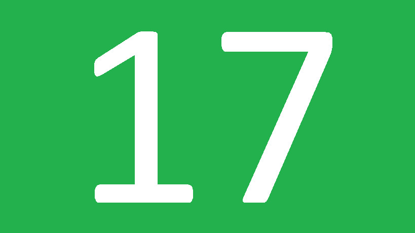 Number 17