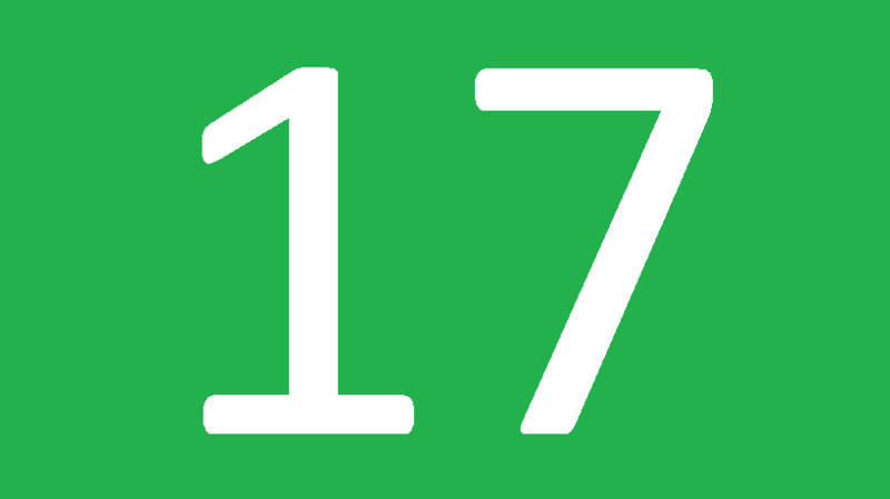 Number 17