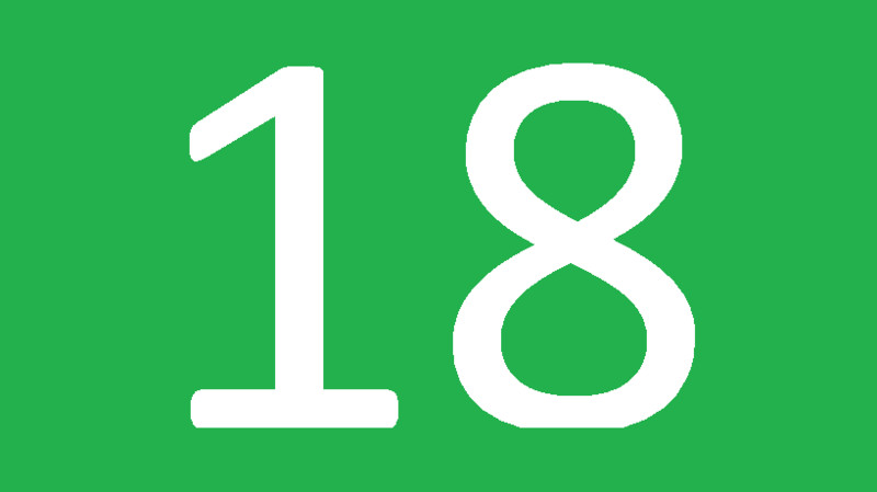 Number 18