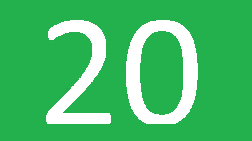Number 20