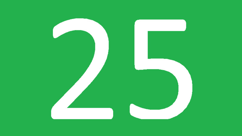 Number 25