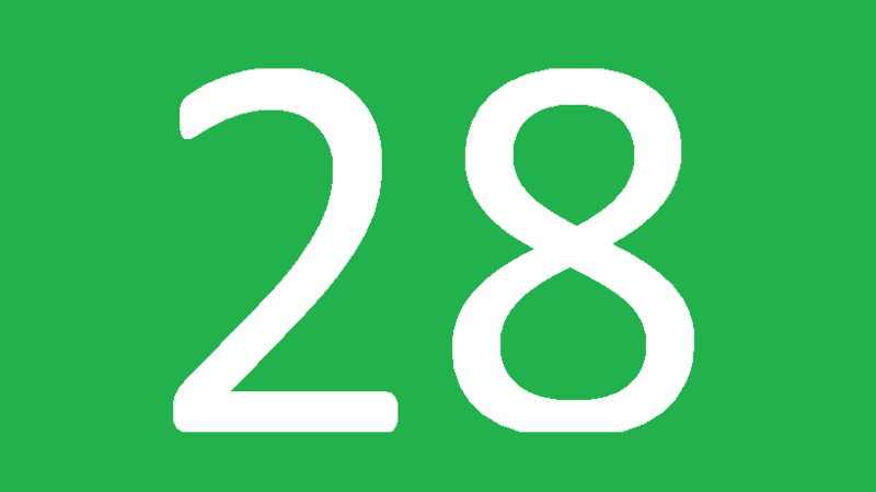 Number 28