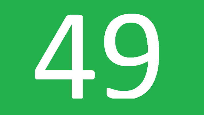 Number 49