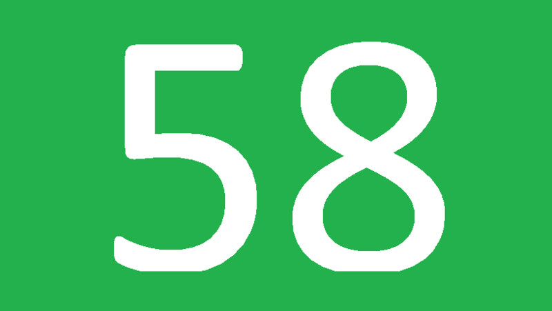 Number 58
