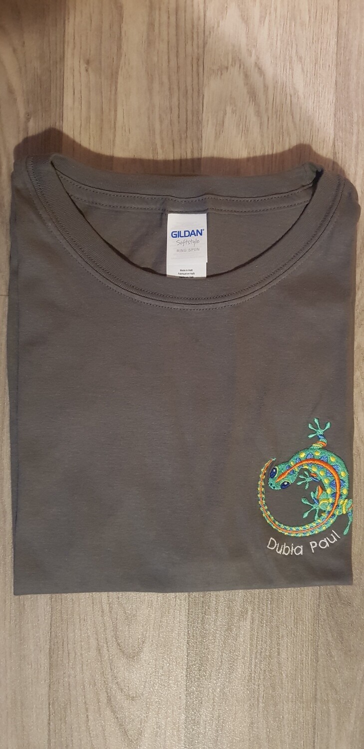 Short T Shirt Leopard Gecko Size: XXL