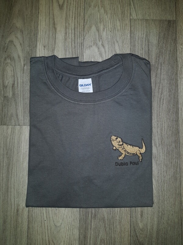 Short T Shirt Bearded Dragon Size: S