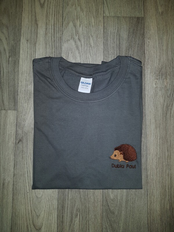 Short T Shirt Hedgehog Size: L