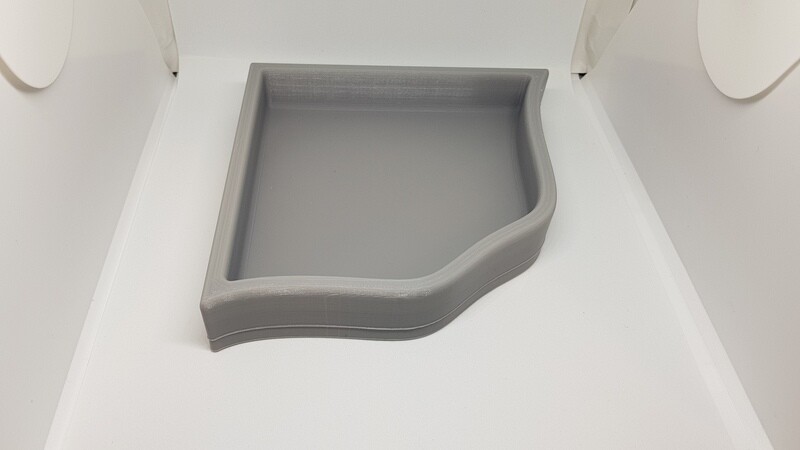 Medium Water Bowl (Light Grey)