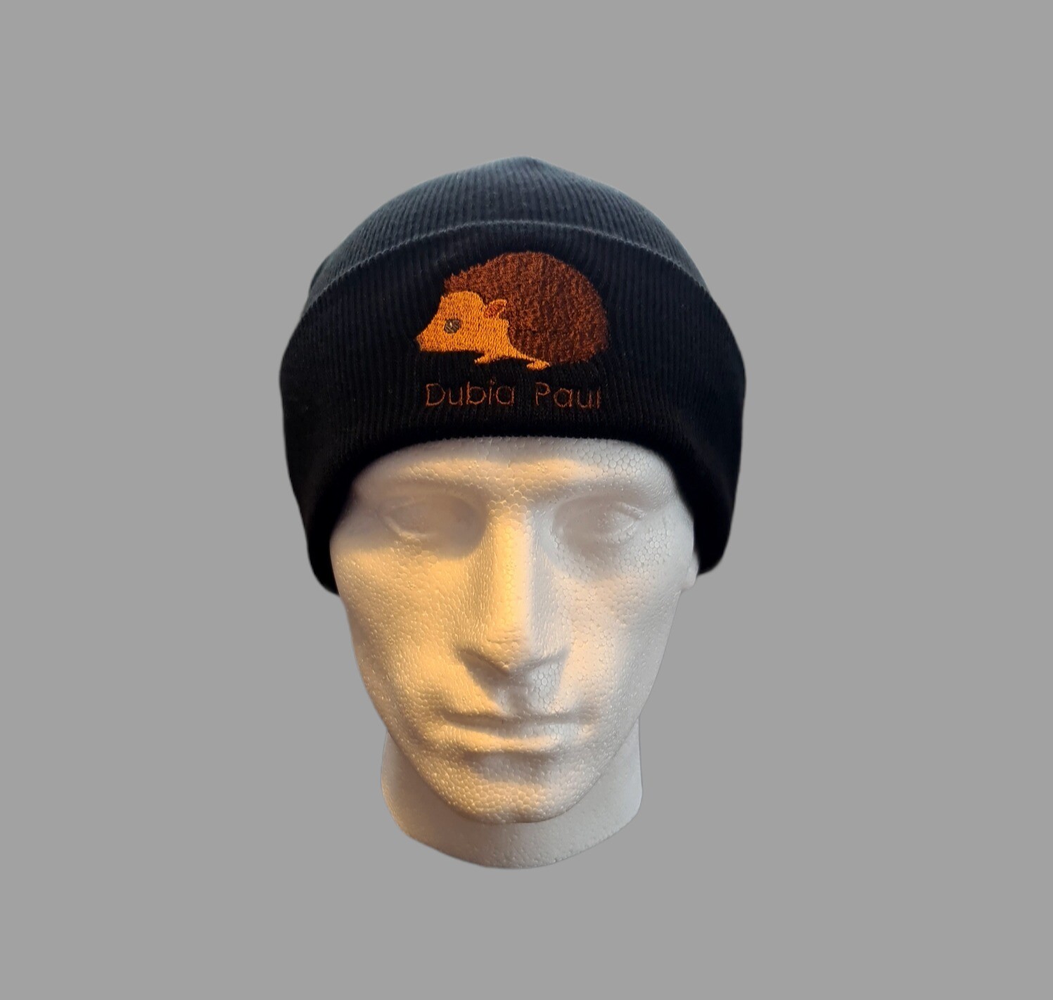 Beanie Hedgehog (Black)