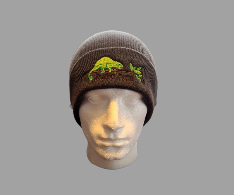 Beanie Chameleon (Grey)