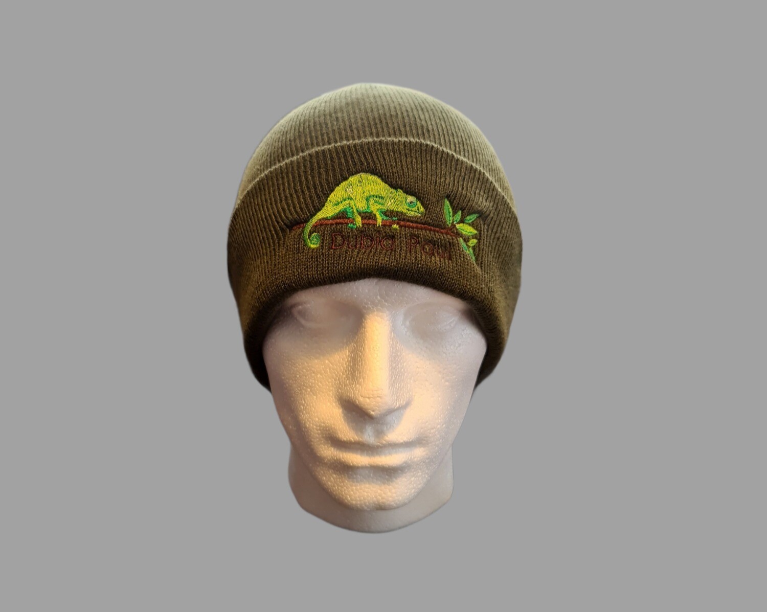 Beanie Chameleon (Green)