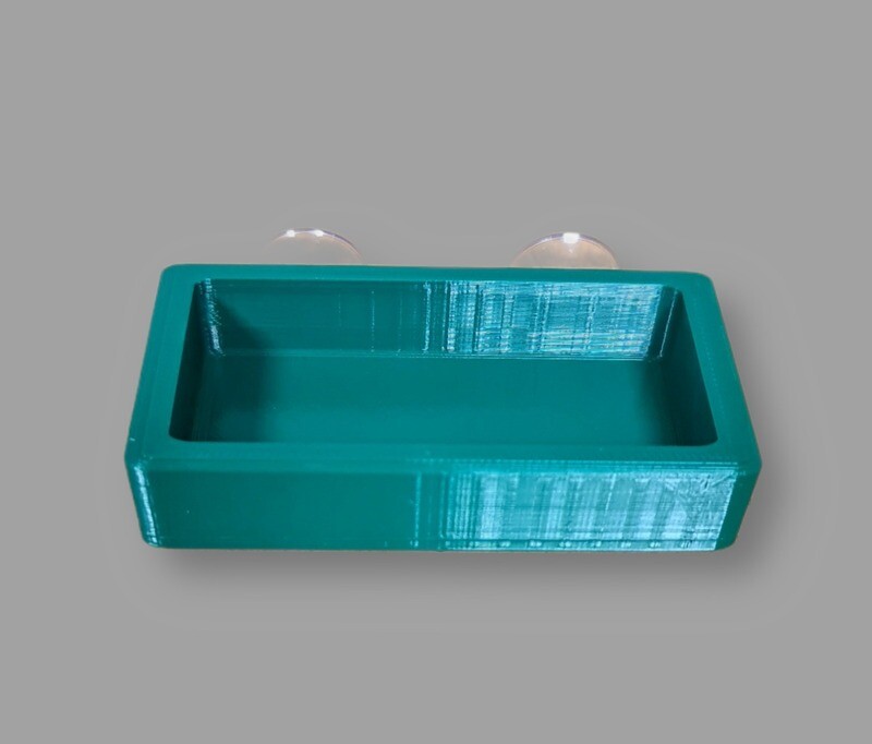 Suction Cup Lizard Bowl  (Green)