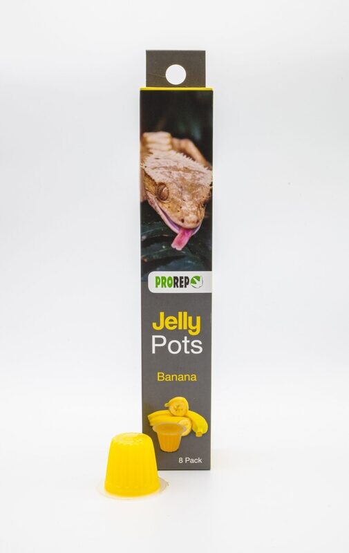 PR Jelly Pots, 17g Banana 8-pk