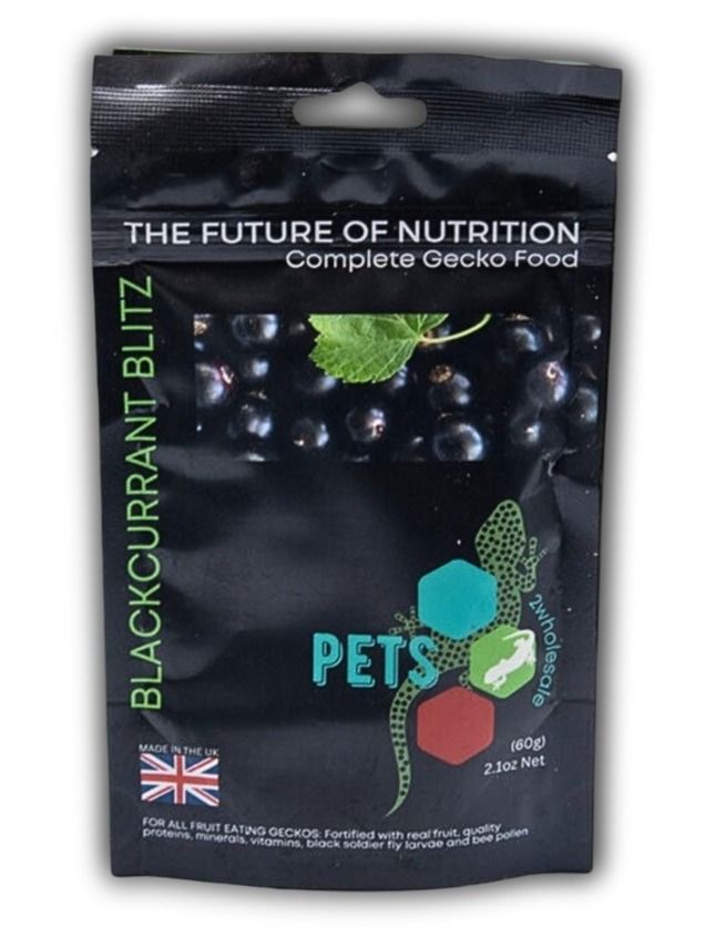 Gecko Diet ( Blackcurant Blitz ) 60g