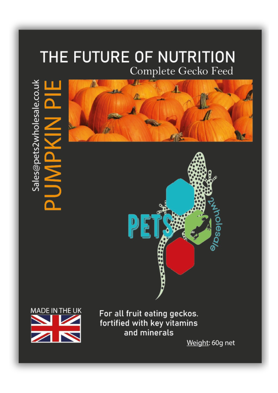 Gecko Diet ( Pumpkin Pie ) 60g