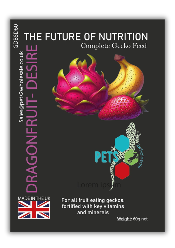 Gecko Diet ( Dragon Fruit Desire ) 60g