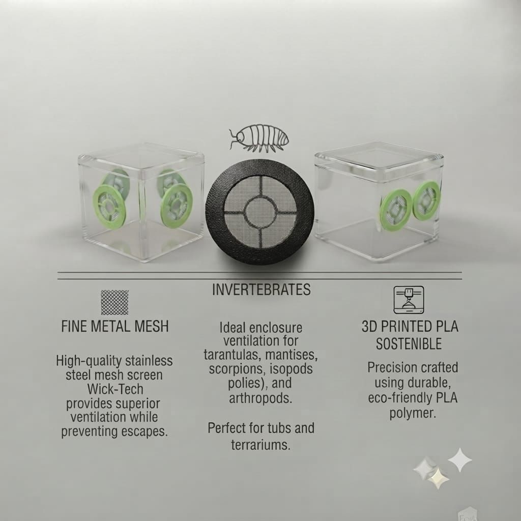 MicroVent Pro for Invertebrate Enclosures