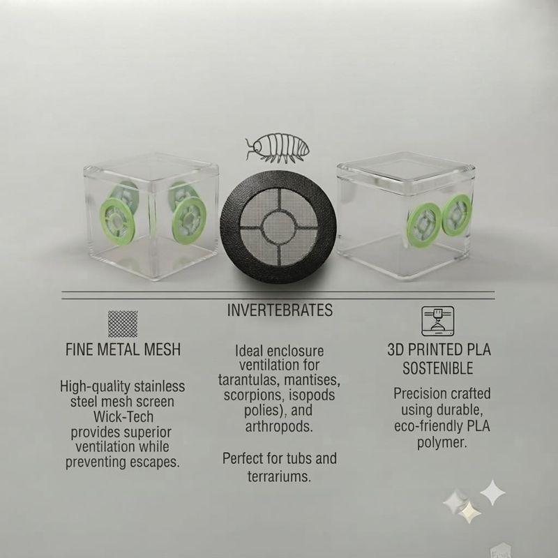 MicroVent Pro for Invertebrate Enclosures