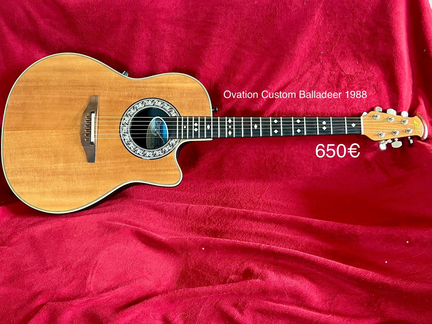 Ovation Custom Balladeer 1862