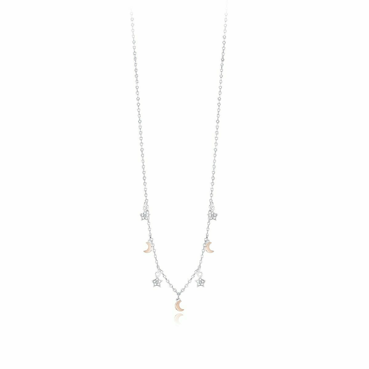 Collana Stelle E Luna - Mabina Gioielli