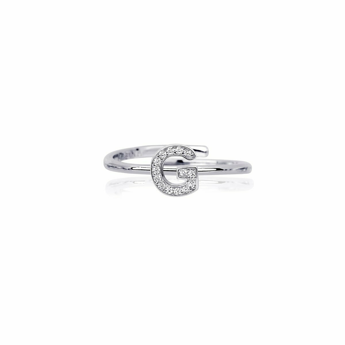 Anello lettera G - Mabina Gioielli