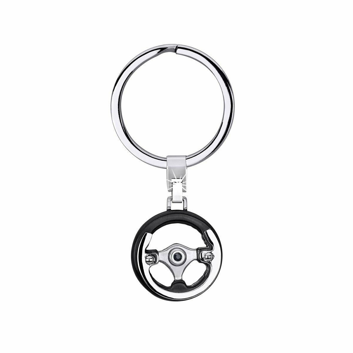 Portachiavi In Acciaio 316L - 2 Jewels