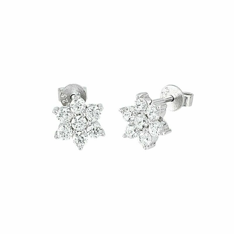 Orecchini Fiore - Mabina Gioielli